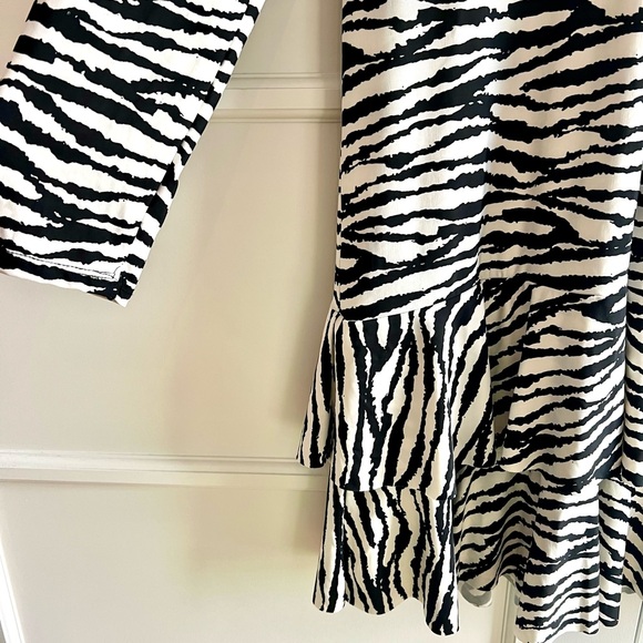 Vintage Bazaar Long Sleeve Zebra Dress - Picture 5 of 5